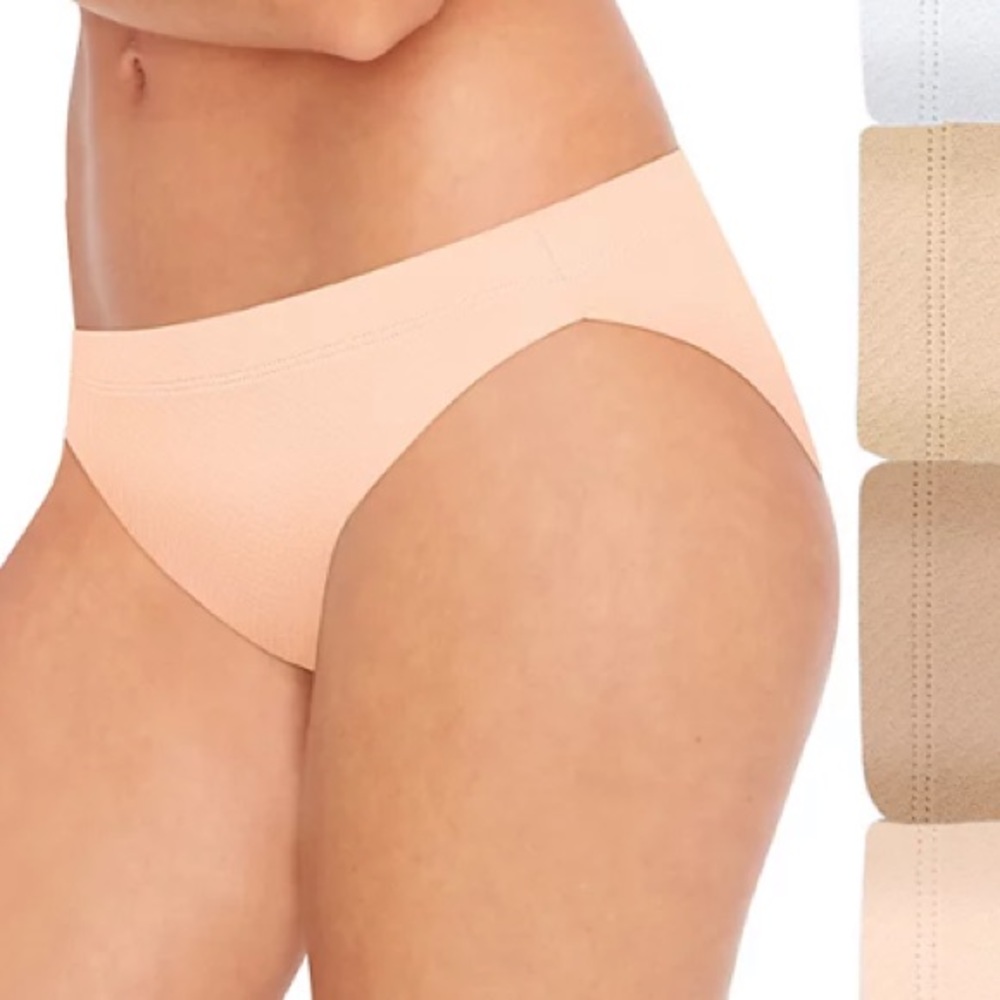 4 Pairs Hanes Breathable Comfort Bikinis  Sz 5 NWT